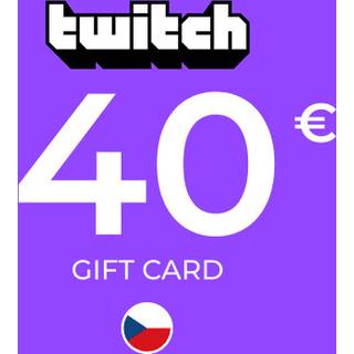 Twitch Gift Card 40 EUR Key - CZECH REPUBLIC