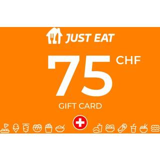 Just Eat Gift Card 75 CHF Key - SWITZERLAND