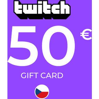 Twitch Gift Card 50 EUR Key - CZECH REPUBLIC