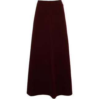 Max Mara Giberna wool and cashmere maxi skirt - burgundy - L