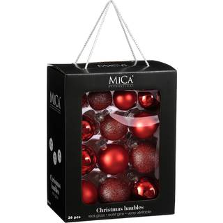 Julekugler 26-pak røde