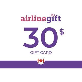AirlineGift Gift Card 30 CAD Key - CANADA
