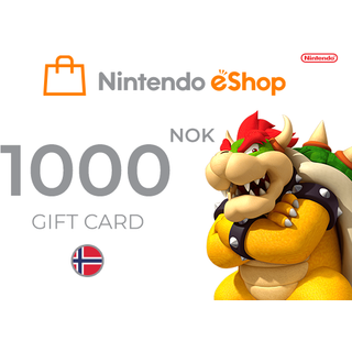 Nintendo eShop Card 1000 NOK Key - NORWAY