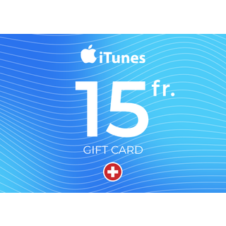 Apple iTunes Gift Card 15 CHF Key - SWITZERLAND