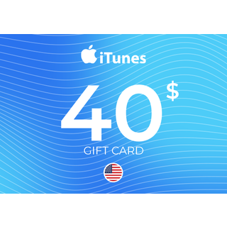 Apple iTunes Gift Card 40 USD Key - UNITED STATES