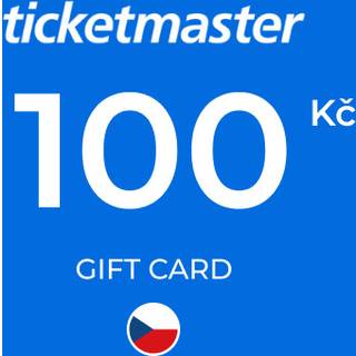 Ticketmaster Gift Card 100 CZK Key - CZECH REPUBLIC