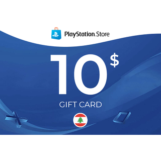 PlayStation Gift Card 10 USD - LEBANON