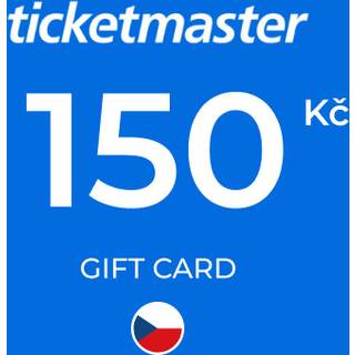 Ticketmaster Gift Card 150 CZK Key - CZECH REPUBLIC
