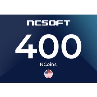 NCSoft Gift Card 400 NCoins NCSoft Key - NORTH AMERICA