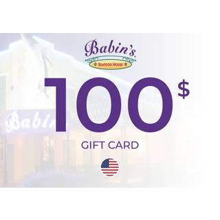 Babin's Seafood House Gift Card 100 USD Key - UNITED STATES