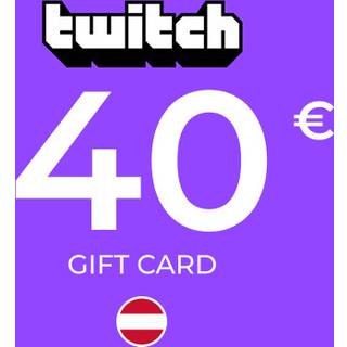 Twitch Gift Card 40 EUR Key - AUSTRIA