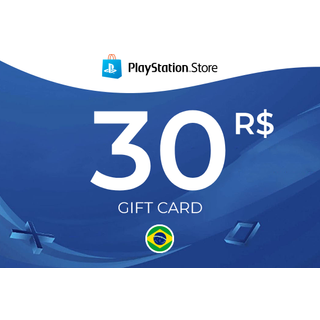 PlayStation Gift Card 30 BRL - BRAZIL