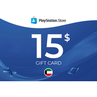 PlayStation Gift Card 15 USD - KUWAIT