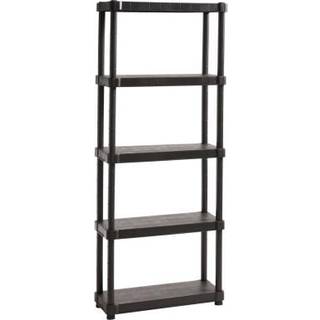 Trolla plastreol med 5 hylder, 188 x 30 x 80 cm