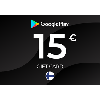 Google Play Gift Card 15 EUR Key - FINLAND