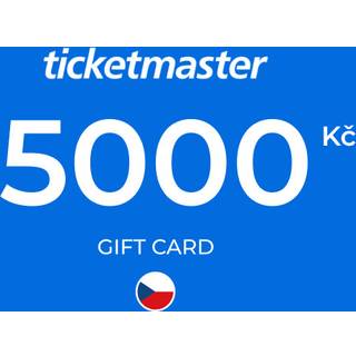 Ticketmaster Gift Card 5000 CZK Key - CZECH REPUBLIC