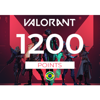 VALORANT Gift Card - 1200 Valorant Points Key - BRAZIL