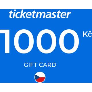 Ticketmaster Gift Card 1000 CZK Key - CZECH REPUBLIC