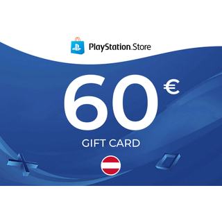 PlayStation Gift Card 60 EUR - AUSTRIA