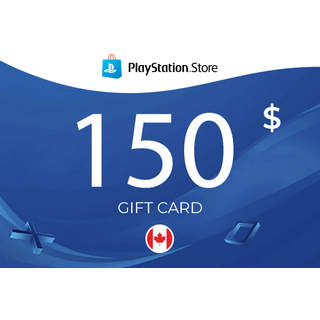 PlayStation Gift Card 150 CAD - CANADA