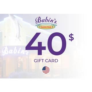 Babin's Seafood House Gift Card 40 USD Key - UNITED STATES