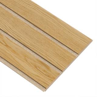I-Wood Basic 3-lamel akustikpanel, klar olieret, beige filt og lys kerne, egefiner, 16 x 300 x 2780 mm