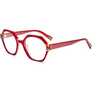 Etnia Barcelona Juno RDBR 50 Briller Kvinder Rød - Red Pattern Laminate - 50mm