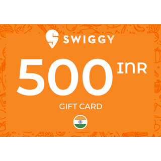 Swiggy Gift Card 500 INR Key - INDIA