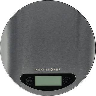 Køkkenchef digital køkkenvægt - stål (5 kg) (På lager i butik)