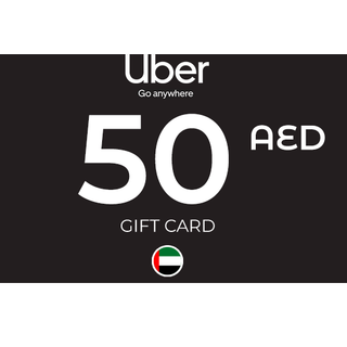 Uber Gift Card 50 AED Key - UNITED ARAB EMIRATES