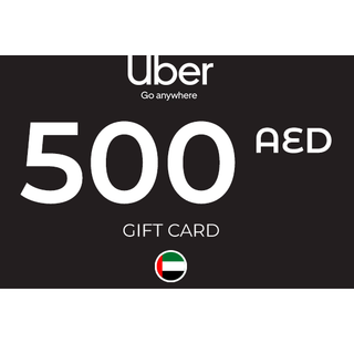 Uber Gift Card 500 AED Key - UNITED ARAB EMIRATES
