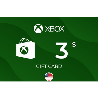 Xbox Live Gift Card 3 USD Xbox Live Key - GLOBAL