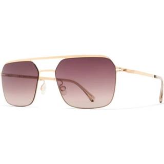 Mykita Santeri 013 59 Solbriller Mænd Guld - Glossy Gold - 59mm