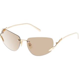 Karen Walker Fleur KAS2449767 59 Solbriller Kvinder Guld - Dark Gold - 59mm