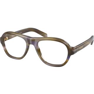 Prada Kvinde PR C12V 23G1O1 Optiske stel Acetat Brun Transparent Pillow Normal