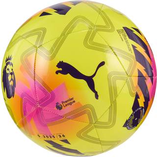 PUMA Orbita Play Premier League Lights Football, Accessories, Yellow/Multicolor, 5