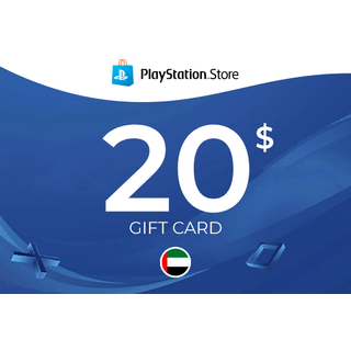 PlayStation Gift Card 20 USD - UNITED ARAB EMIRATES