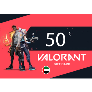VALORANT Gift Card 50 EUR Key - MIDDLE EAST AND NORTH AFRICA
