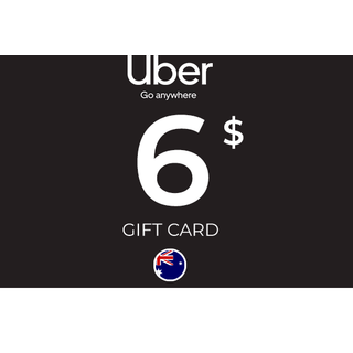 Uber Gift Card 6 AUD Key - AUSTRALIA