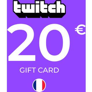 Twitch Gift Card 20 EUR Key - FRANCE