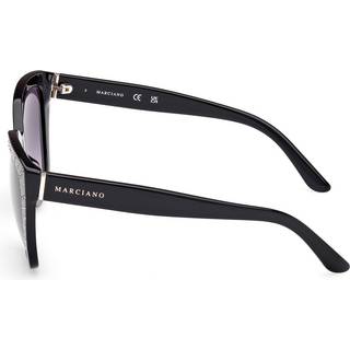 Guess by Marciano Kvinde GM00021 01B Solbriller Acetat Sort Røg Firkantet Normal