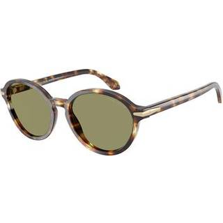 Giorgio Armani AR8237F Asian Fit 623214 54 Solbriller Mænd Tortoiseshell - Yellow Tortoise - 54mm