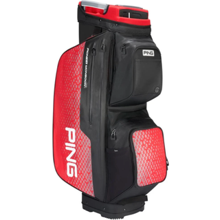 Ping Pioneer Monsoon (2025) Vandtæt Vognbag - Black/Red