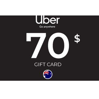 Uber Gift Card 70 AUD Key - AUSTRALIA
