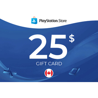 PlayStation Gift Card 25 CAD - CANADA