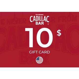 Cadillac Bar Gift Card 10 USD Key - UNITED STATES