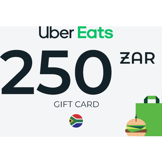 Uber Eats Gift Card 250 ZAR Key - SOUTH AFRICA