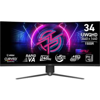 MSI 34'' curved gamingskærm MAG 346CQRF X24