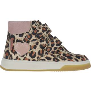 Angulus High-top Tex-sneaker Beige Leo Med Hjerte - Str. 30