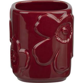 Marimekko Unikko tandbørsteholder Burgundy
